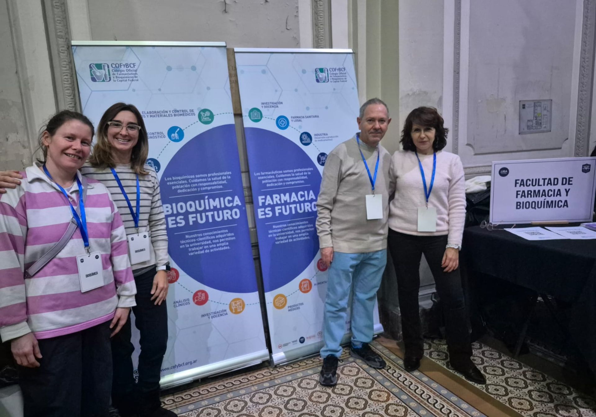 El COFyBCF en la Expo Carreras de la Escuela Superior de Comercio Carlos Pellegrini