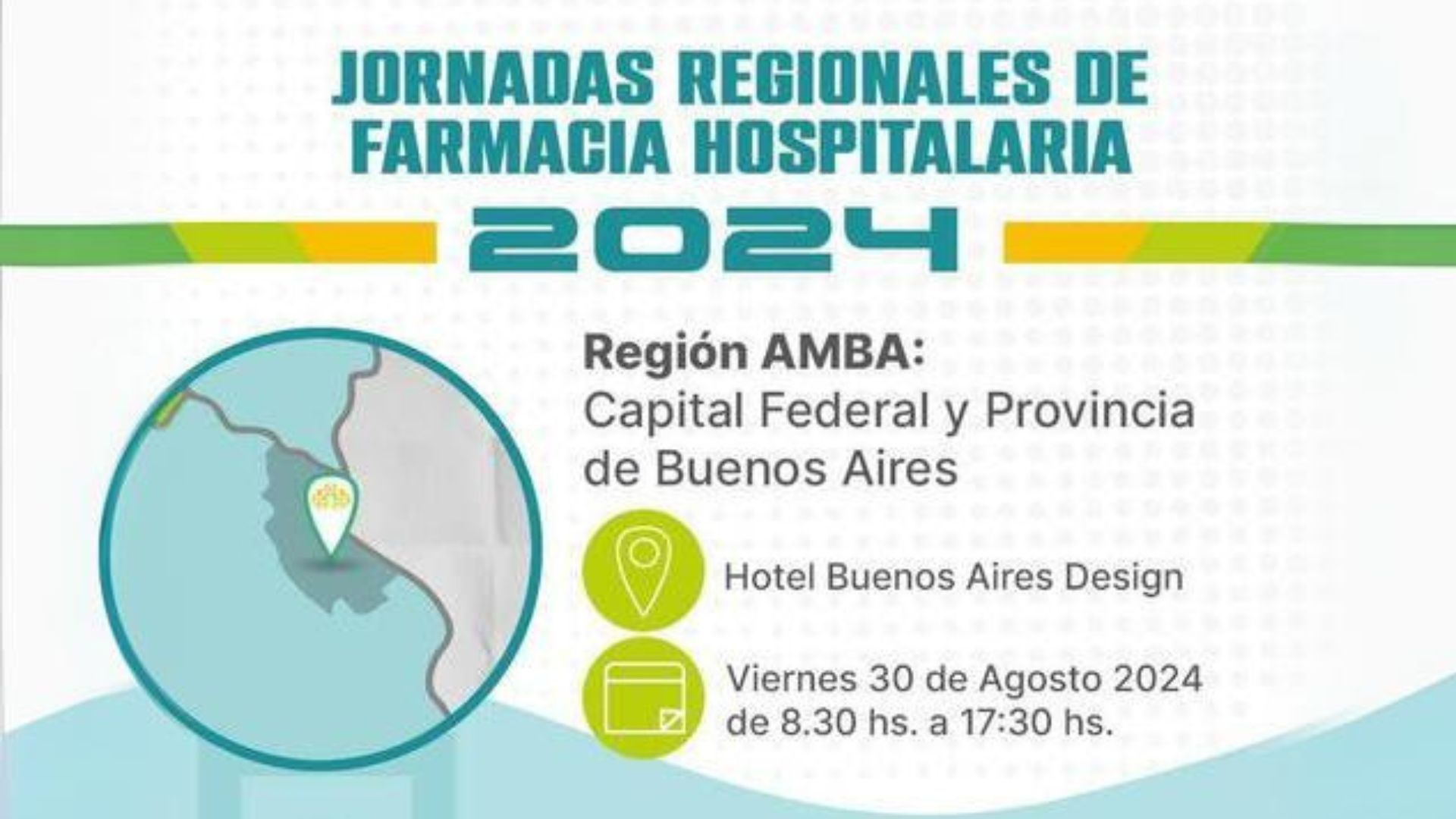 Jornadas Regionales de Farmacia Hospitalaria, Región AMBA