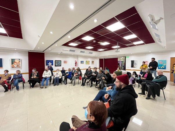 Exposición de obras del 9° Concurso de Artes Plásticas