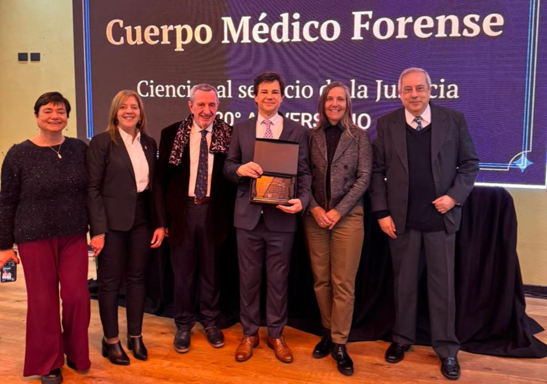El COFyBCF acompañó el 130° aniversario del Cuerpo Médico Forense